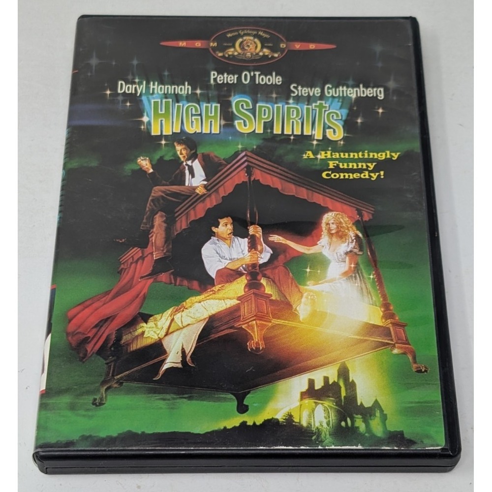 High Spirits DVD 2002‎ Widescreen And Full Screen Daryl Hannah Peter O'Toole